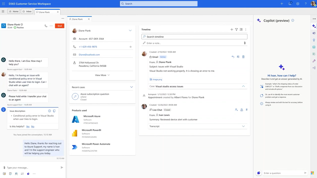 Supercharge Your Customer Service with Microsoft Copilot for Dynamics 365