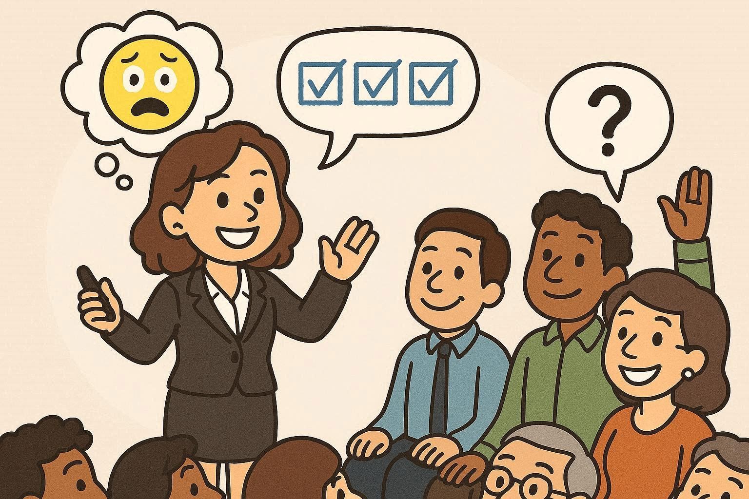 How to Think on Your Feet When You’re Asked a Difficult Question