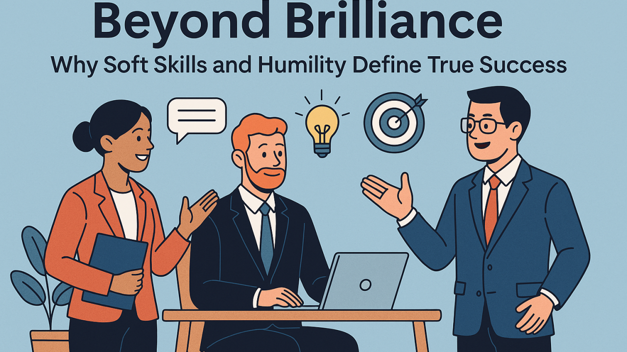 Beyond Brilliance: Why Soft Skills and Humility Define True Success in Tech and Business